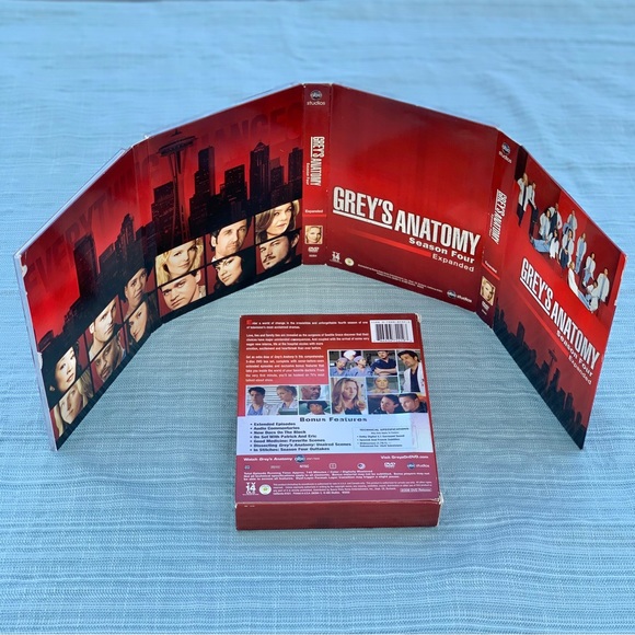 Grey’s Anatomy Season Four Expanded ~ 5-Disc Set - Picture 4 of 5
